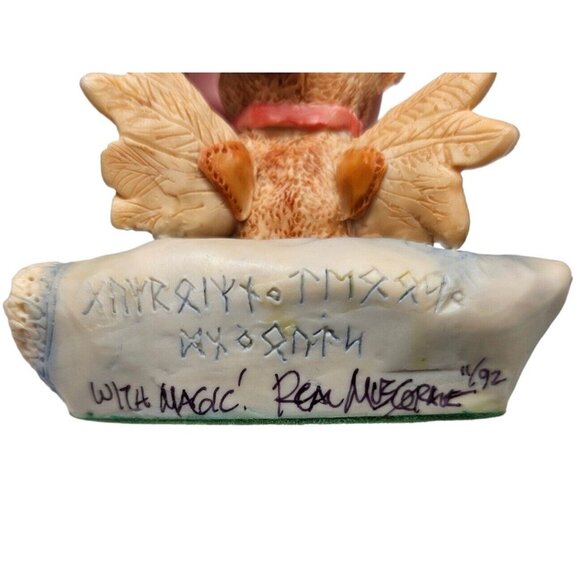 Whimsical World of Pocket Dragons No Ugly Monsters Allowed SIGNED Figurine 1989 - Picture 5 of 7